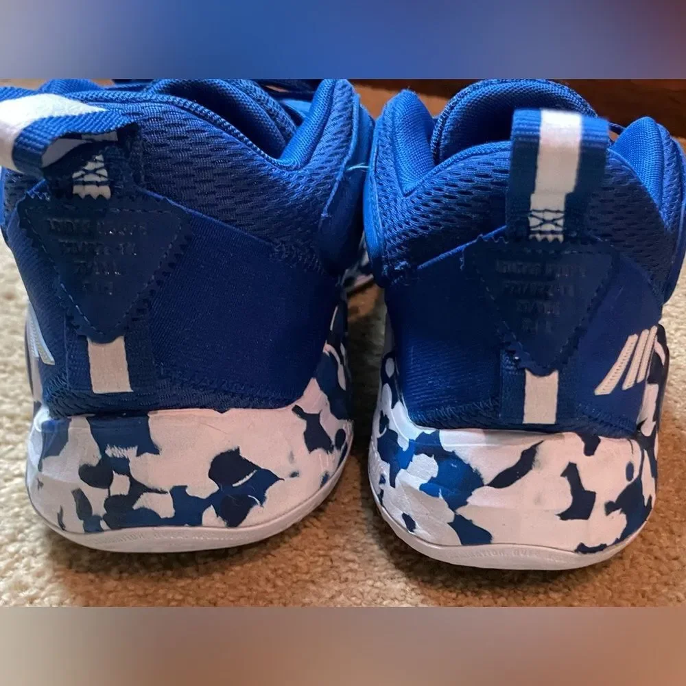 Adidas‎ D.O.N. Issue 3 Blue Camo Basketball Sneakers Mens 8.5 GV7264
